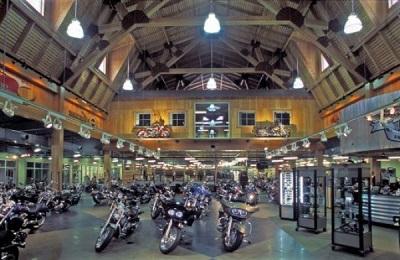 Motorcycle in Big Barn Harley‑Davidson®